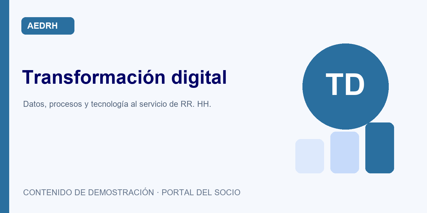 Logo del grupo Transformación digital de RR. HH.